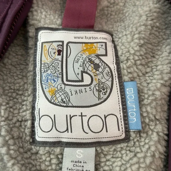 BURTON‎ Y2K Snowboard Ski Snow Jacket Coat Purple Pink S - Picture 4 of 16